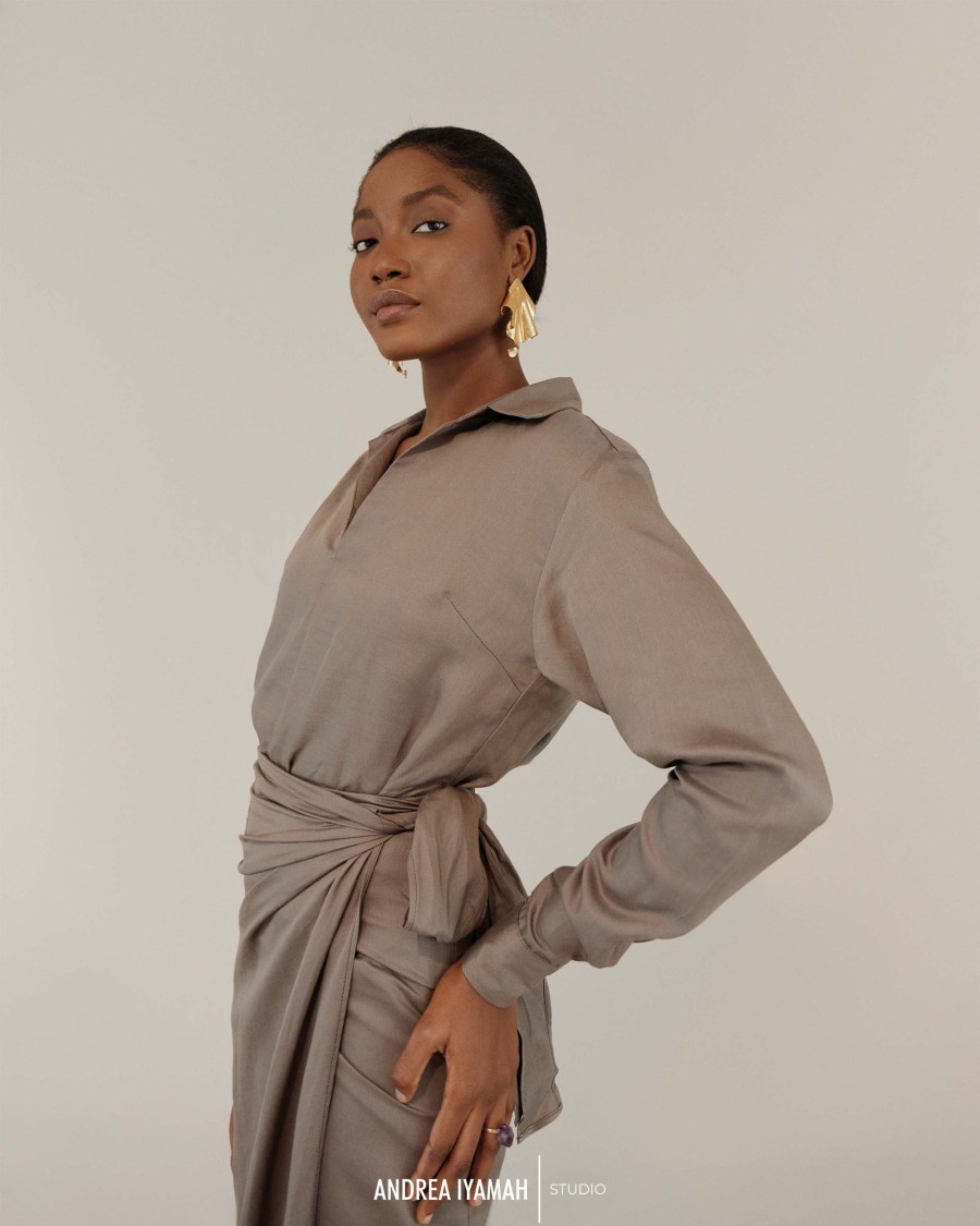 Tops | Andrea Iyamah Eka Long Sleeve Shirt