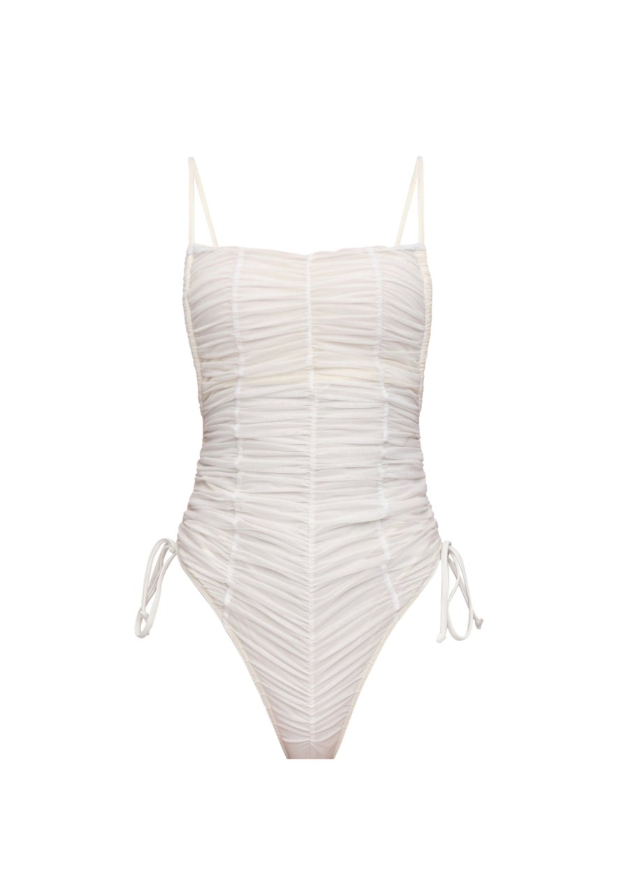 Swimwear | Andrea Iyamah Reco One Piece Swimsuit-Limestone