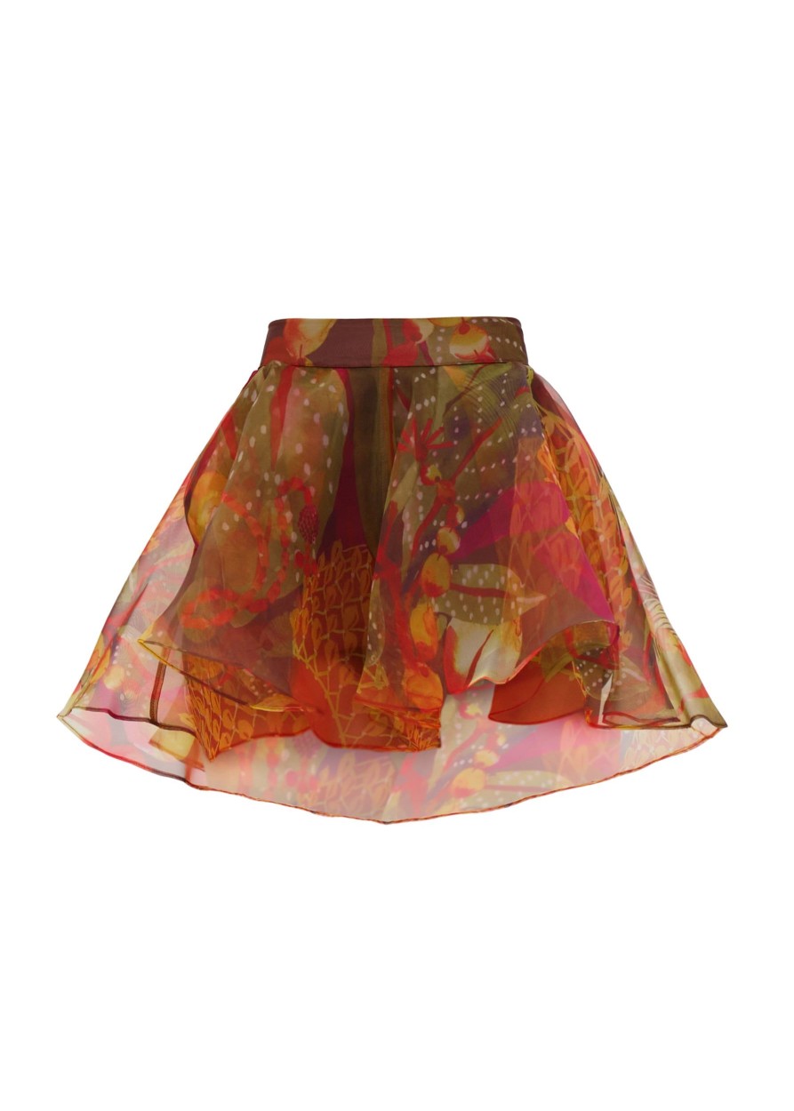 Resortwear | Andrea Iyamah Kokos Shorts-Kola Print