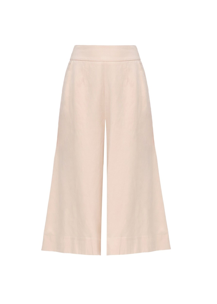 Pants | Andrea Iyamah Mos Culotte-Chalk