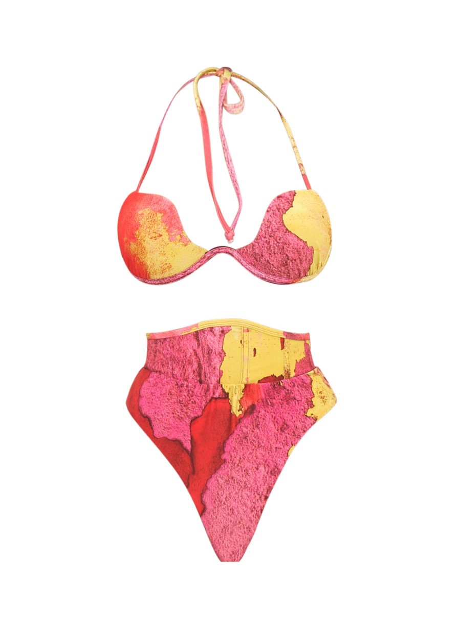 Swimwear | Andrea Iyamah Gura Bikini-Eros Print