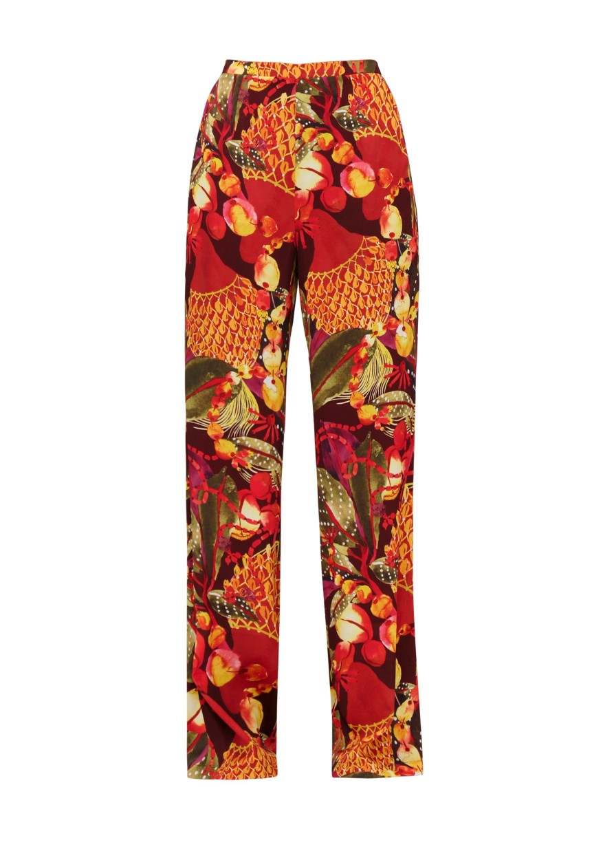 Pants | Andrea Iyamah Uchi Pants-Kola Print