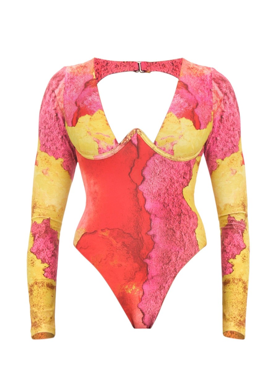 Swimwear | Andrea Iyamah Amar One Piece Swimsuit-Eros Print