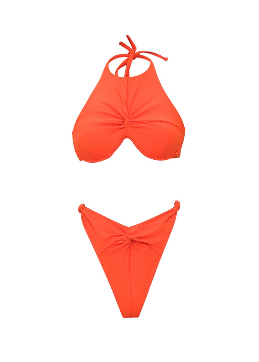 Swimwear | Andrea Iyamah Gada Bikini-Lava