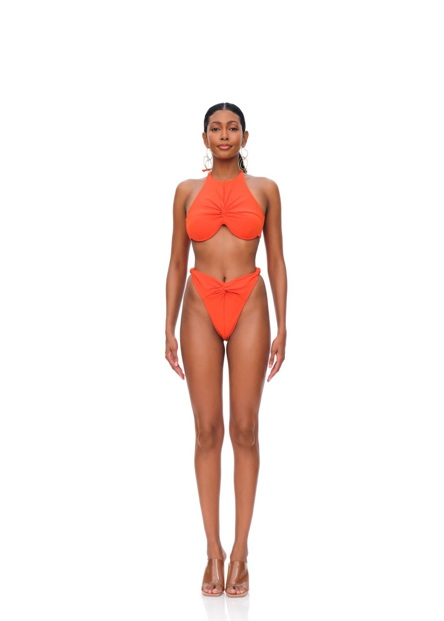 Swimwear | Andrea Iyamah Gada Bikini-Lava