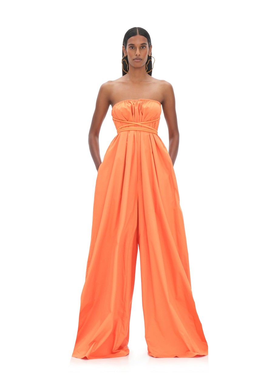 Jumpsuits | Andrea Iyamah Juma Cantaloupe Jumpsuit