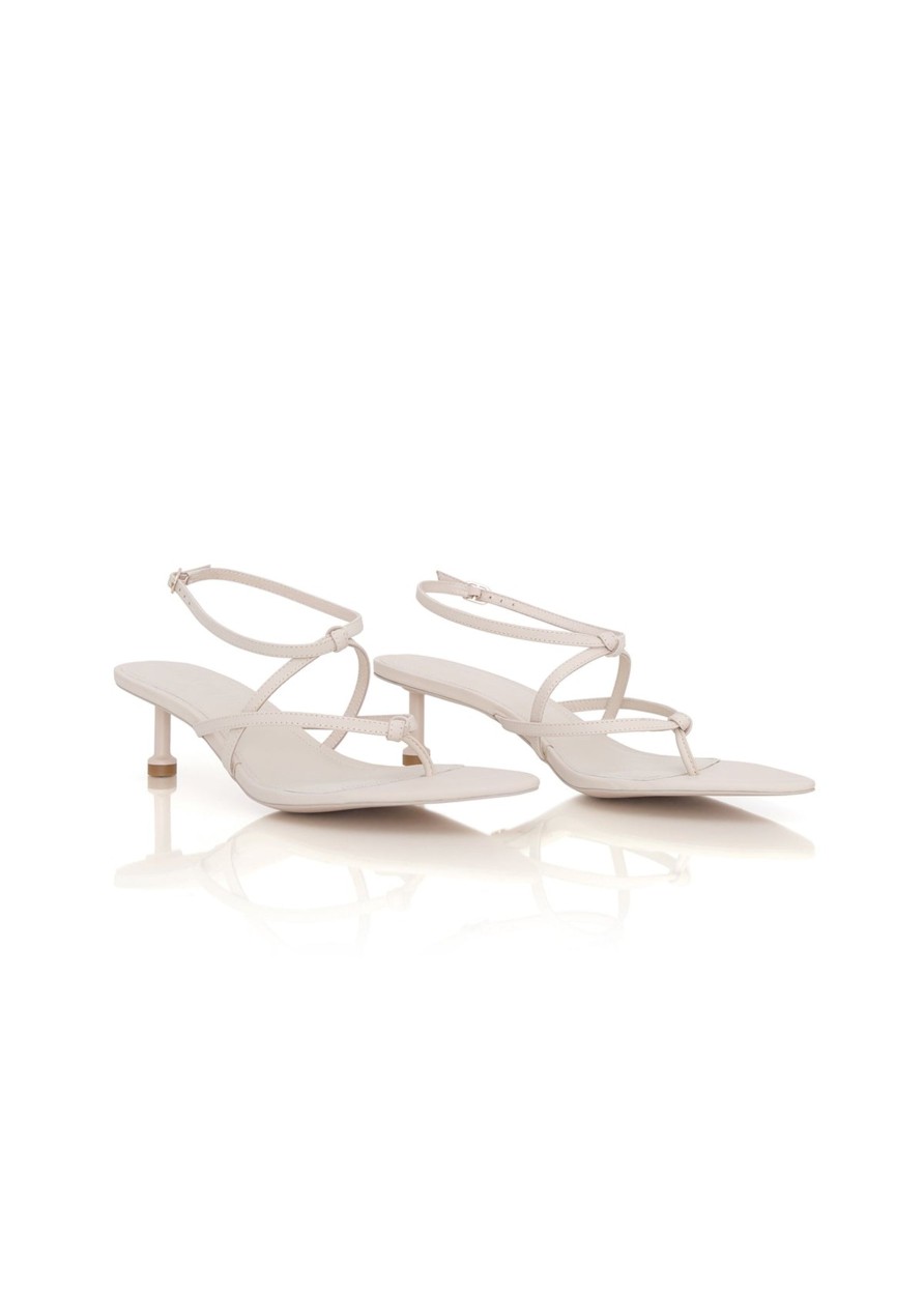 Accessories | Andrea Iyamah Vee Sandals-Ivory