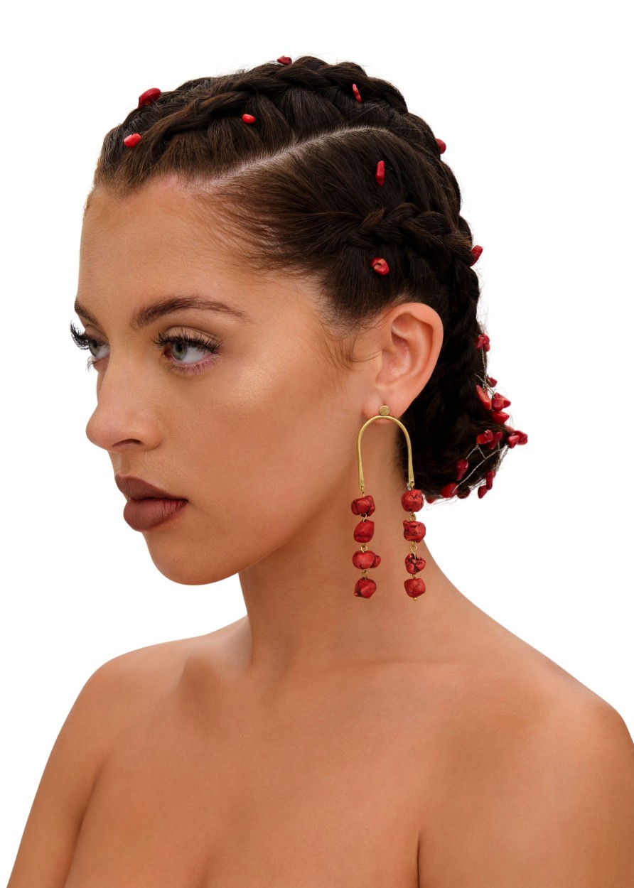 Resortwear | Andrea Iyamah Eri Earrings