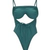 Swimwear | Andrea Iyamah Tiaca Forest Green One Piece Swimsuit