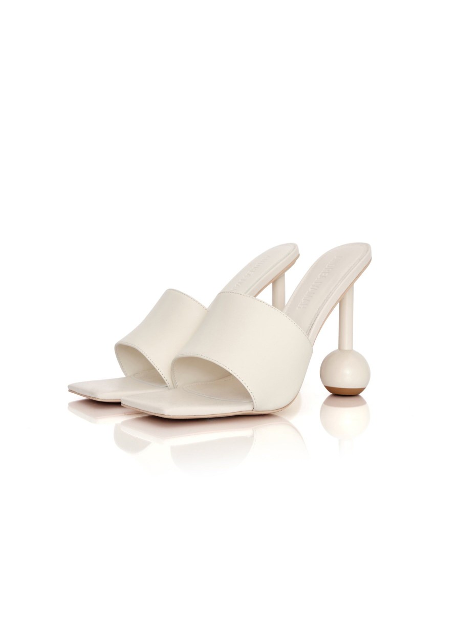 Accessories | Andrea Iyamah Yuri Sandals-Cream