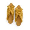 Accessories | Andrea Iyamah Pola Slippers-Mustard