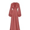 Resortwear | Andrea Iyamah Neema Dusty Apricot Robe