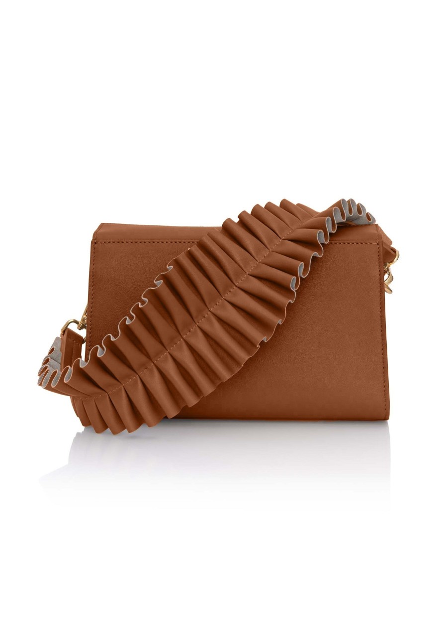 Accessories | Andrea Iyamah Mala Brown Shoulder Bag