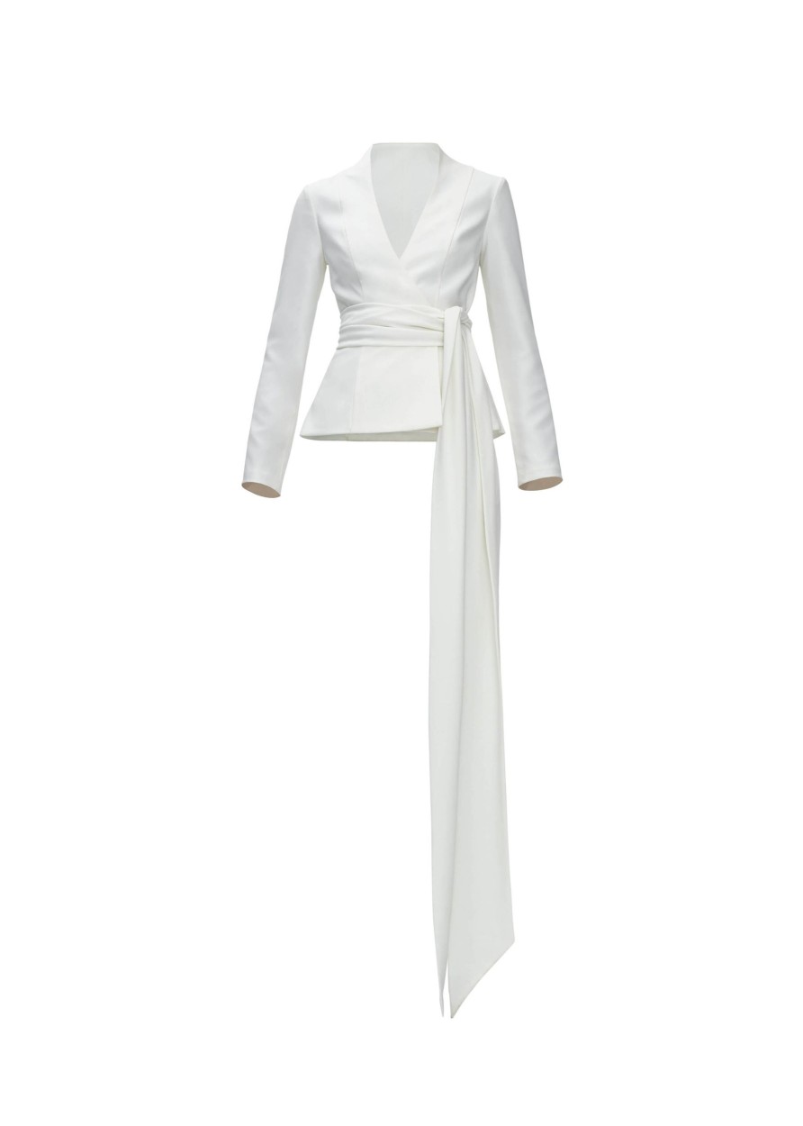 Bridal | Andrea Iyamah Illa Wrap Jacket