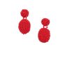 Accessories | Andrea Iyamah Odi Earring-Crimson