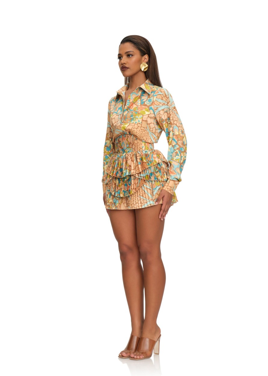 Shorts | Andrea Iyamah Hibi Shorts-Ilia Ii Print