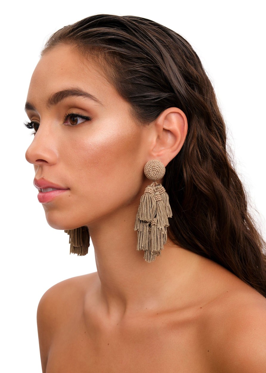 Accessories | Andrea Iyamah Villi Earring-Grey