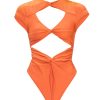 Swimwear | Andrea Iyamah Aluna Orange One Piece Swimsuit