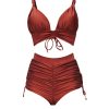 Swimwear | Andrea Iyamah Karo Bikini-Chocolate