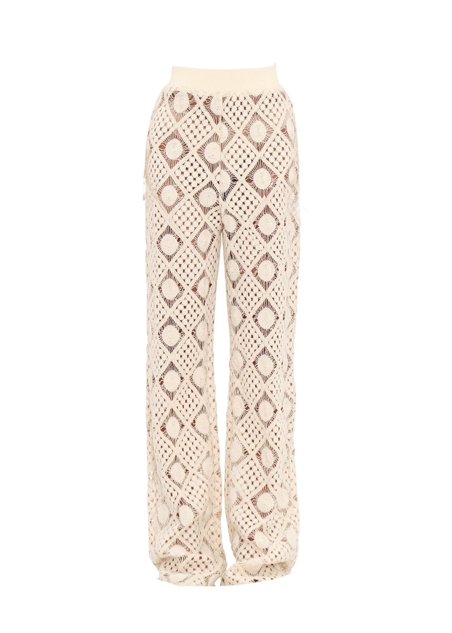 Resortwear | Andrea Iyamah Hira Crochet Pants