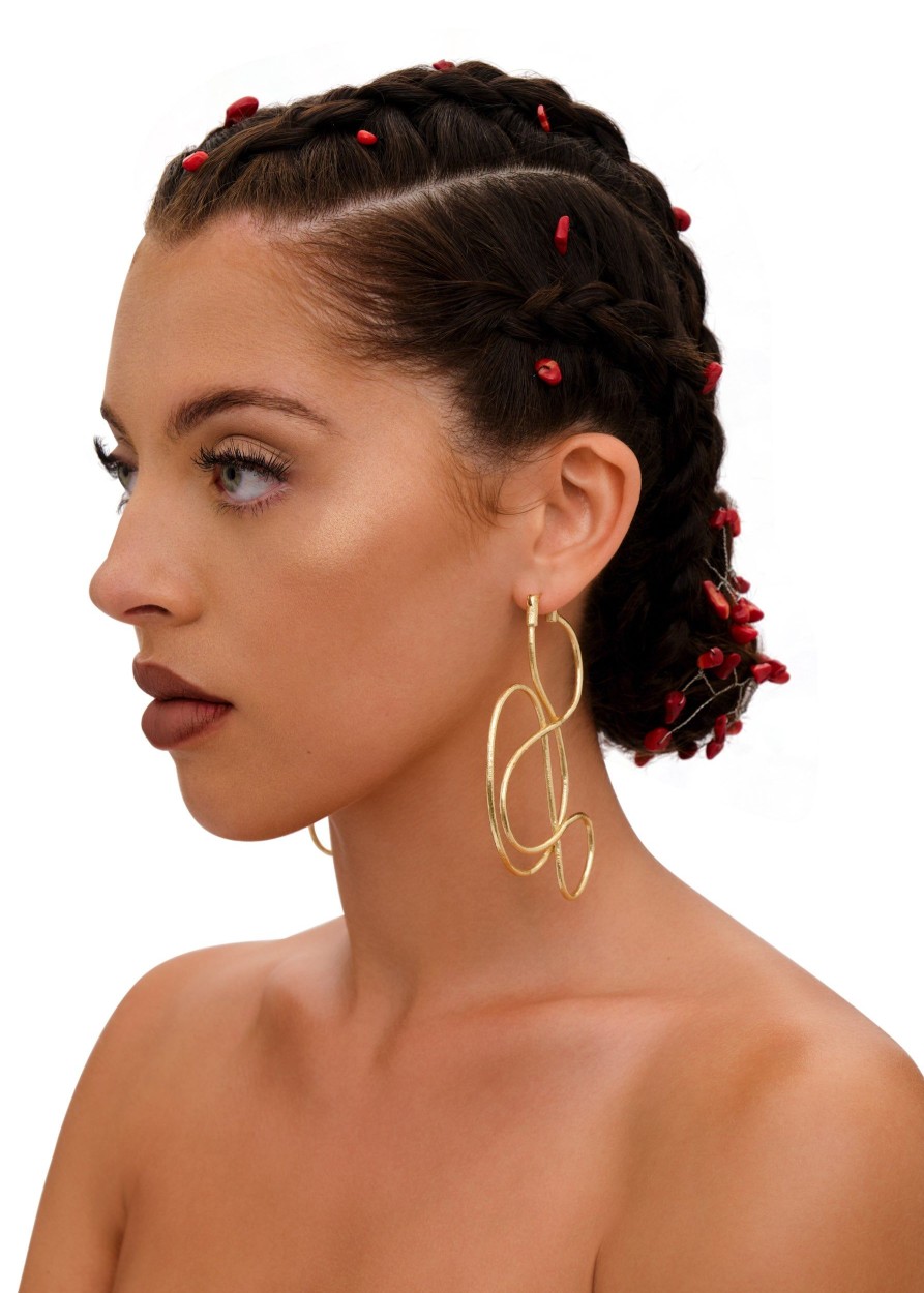 Accessories | Andrea Iyamah Clef Earrings