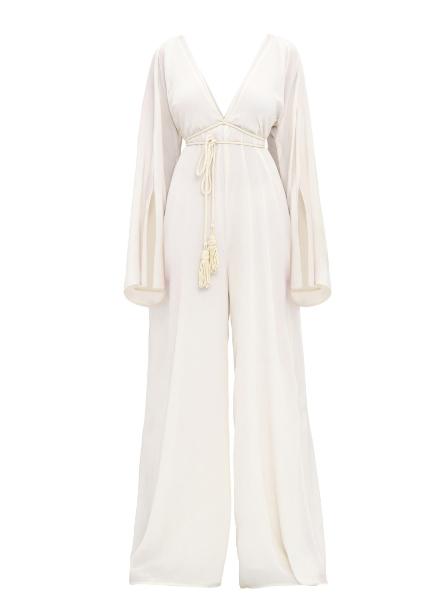 Jumpsuits | Andrea Iyamah Lili Jumpsuit-Ivory