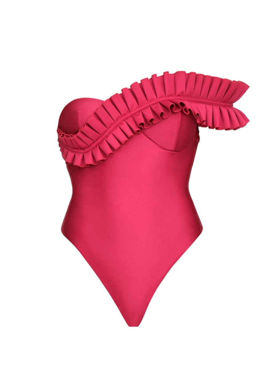 Swimwear | Andrea Iyamah Nisi One Piece Swimsuit-Ruby