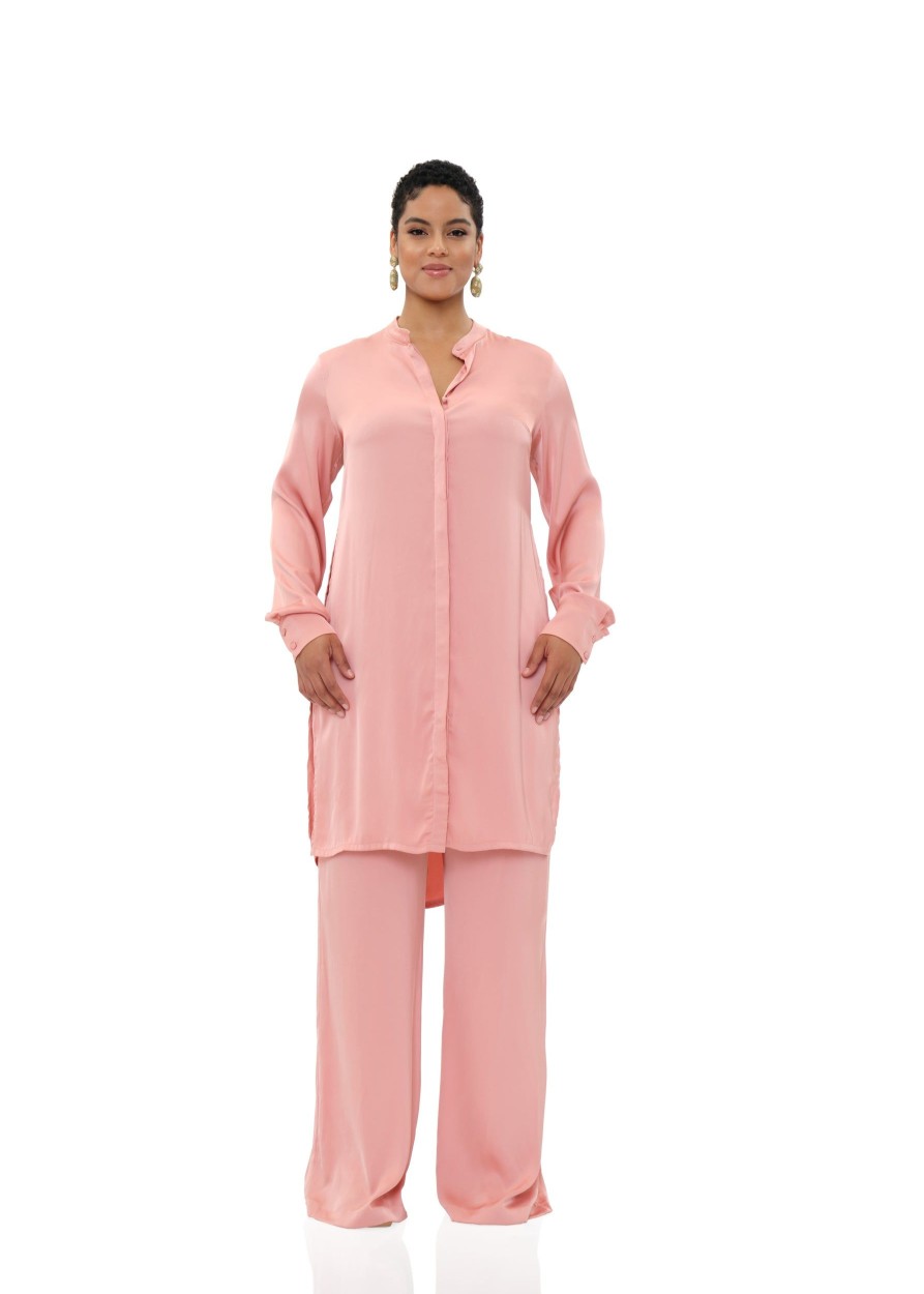 Tops | Andrea Iyamah Uchi Tunic-Peach